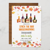 Herfst stelt de uitnodiging voor het houden van de (Voorkant / Achterkant)