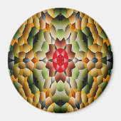 Herfst Ster.... Magneet (Voorkant)