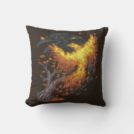 Herfst stijgt kussen