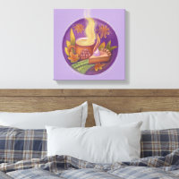 herfst stilleven Canvas Print