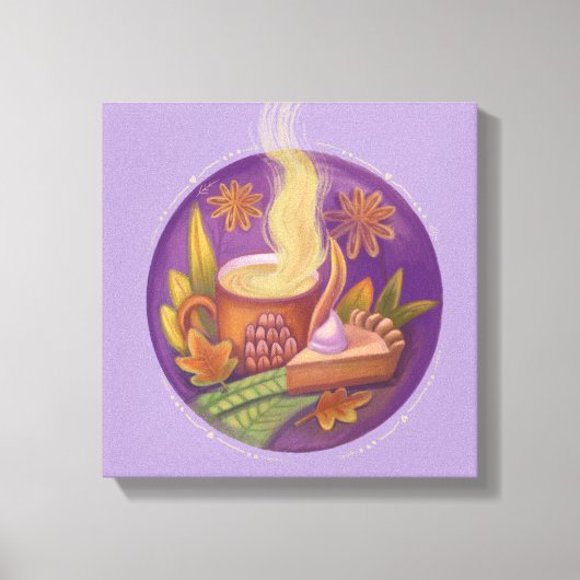 herfst stilleven Canvas Print (Voorkant)