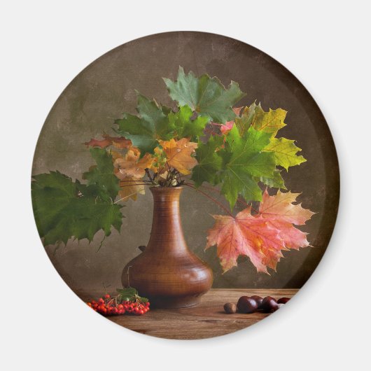 Herfst stilleven magneet (Voorkant)