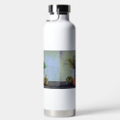 Herfst stilleven met pompoenen, bloemen waterfles (Rechts)