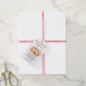 Herfst Stovetop Potpourri Recept Label met Pompoen Cadeaulabel (Met Touw)