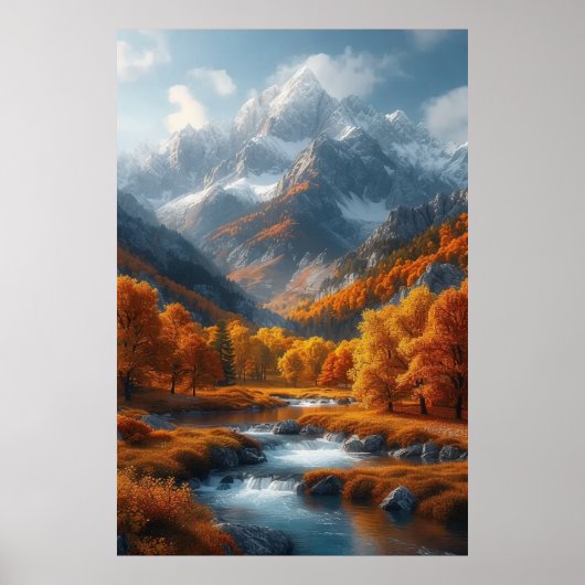 Herfst Stream Poster (Voorkant)