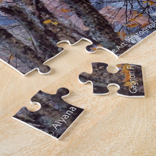 Herfst stream puzzel klein (Zijkant)