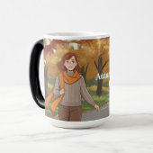 Herfst Stroll Day Morphing Mok (Voorkant links)