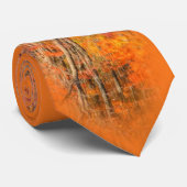 herfst stropdas (Opgerold)