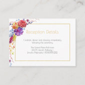 Herfst Succulenten Receptie Kaarten (Voorkant)