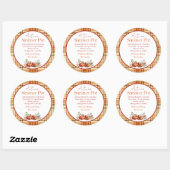 Herfst Sudderend Potpourri Kit Label (Vel)