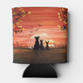 Herfst Sunset Blikjeskoeler (Achterkant)