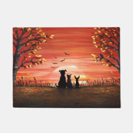 Herfst Sunset Deurmat