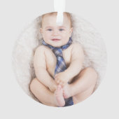 Herfst Sunshine Autumn Birthday Party Ornament (achterkant)