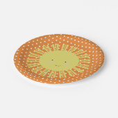 Herfst Sunshine Autumn Birthday Party Papieren Bordje (Gekanteld)