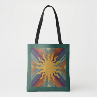 Herfst Sunshine Mosaic Tote Bag