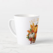 Herfst Sweet Herfst - Herfstpompoenen & bladeren Latte Mok (Linkerhoek)