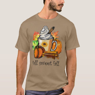 Herfst Sweet Herfst Pumpkin Sunflower  herfst F T-shirt