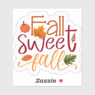 Herfst Sweet Herfst Sticker