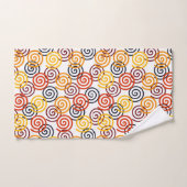 Herfst Swirls Bad Handdoek (Handdoek)