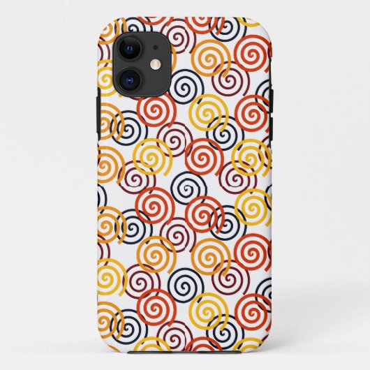Herfst Swirls Case-Mate iPhone Case (Achterkant)