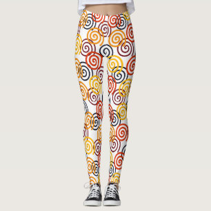Herfst Swirls Leggings