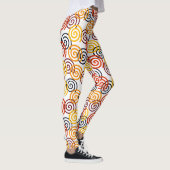 Herfst Swirls Leggings (Rechts)