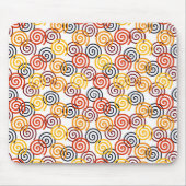 Herfst Swirls Muismat (Voorkant)