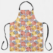 Herfst Swirls Schort (Voorkant)