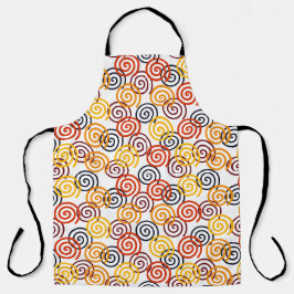 Herfst Swirls Schort