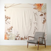 Herfst Symfonie Trouw Foto Achtergrond Wandkleed (In Situ (horizontaal))