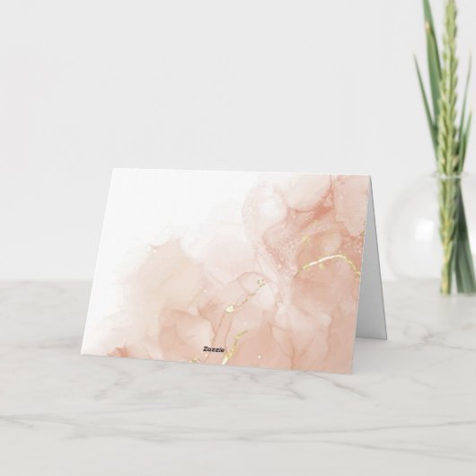 Herfst Symphony Wedding Hartelijk dank Bedankkaart (Achterkant)