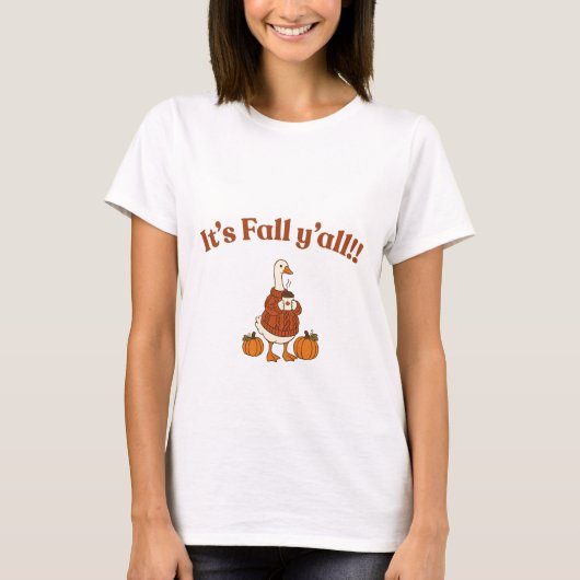 Herfst t-shirt (Voorkant)