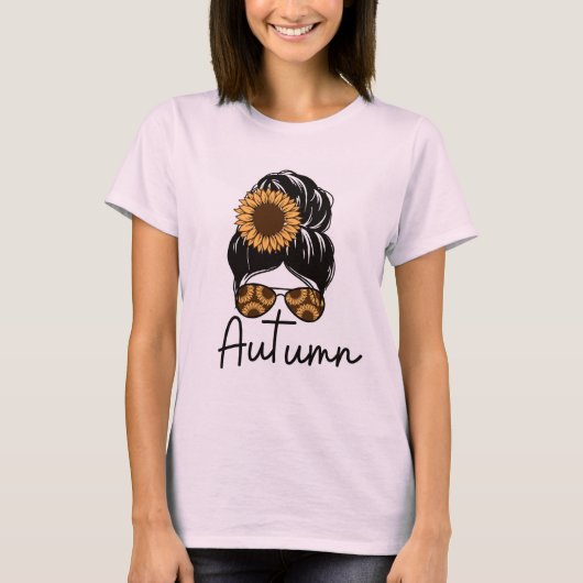 Herfst t-shirt (Voorkant)