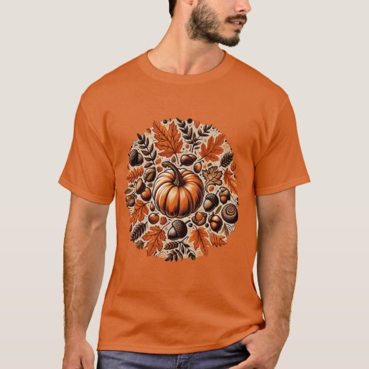 herfst t-shirt (Voorkant)