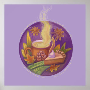 herfst taart poster