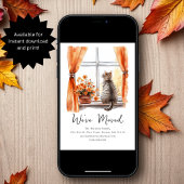 Herfst Tabby Cat | We hebben een nieuw adres verpl Aankondiging