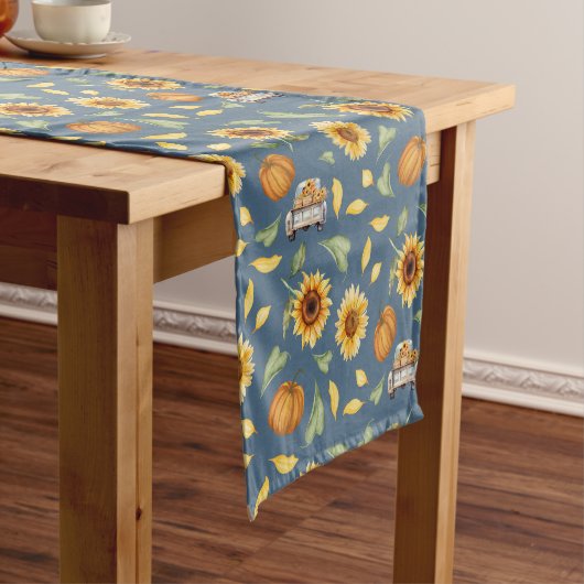 Herfst-tabeluitvoerder Korte Tafelloper (Voorbeeld)