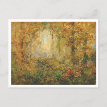 Herfst Tangle Forest Painting