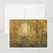 Herfst Tangle Forest Painting Briefkaart (Voorkant / Achterkant)