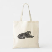Herfst Tas met Manga Dot Dog Design (Achterkant)