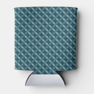 HERFST TEAL BLAUWE GEOMETRISCHE PATRONEN BLIKJESKOELER