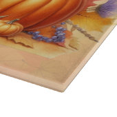 Herfst Teckel Verrukking: Herfst Thanksgiving Snijplank (Hoek)