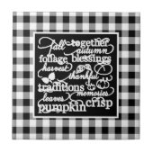 Herfst Tegeltje (Voorkant)