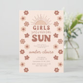 Herfst Terracotta Bachelorette Party Scottsdale Kaart (Staand voorkant)