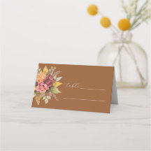 Herfst Terracotta Boho Bloemen Rustieke Bruiloft