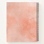 Herfst Terracotta Boho Flowers Wedding Plan Notiti Notitieboek (Achterkant)