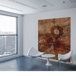 Herfst Terracotta Sinaasappel Sunset Tapestry Wandkleed