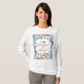 Herfst Thankful and Blessed Thanksgiving T-shirt (Voorkant volledig)