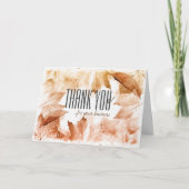 Herfst Thanksgiving Bedankkaarten Zakelijk Kaart (Voorkant)