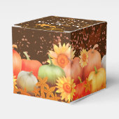 Herfst Thanksgiving Bruin Bedankdoosjes (Voorkant Zijde)